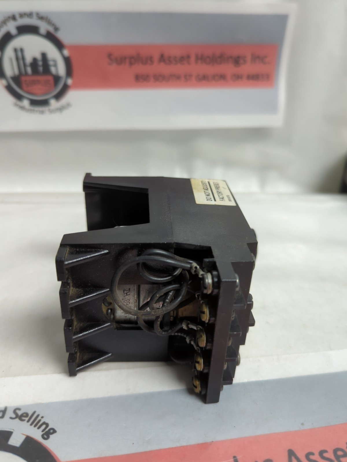 EAGLE SIGNAL,BR13A6,TIME DELAY RELAY 0-15 SECONDS PRE-OWNED