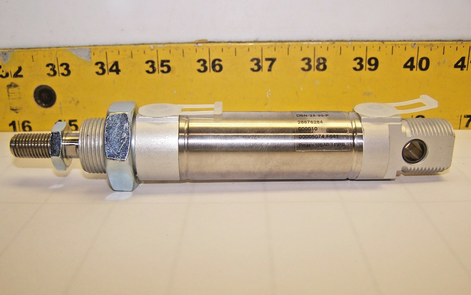 New Festo Single Rod Double Acting Cylinder 30mm Stroke DSN-25-30-P