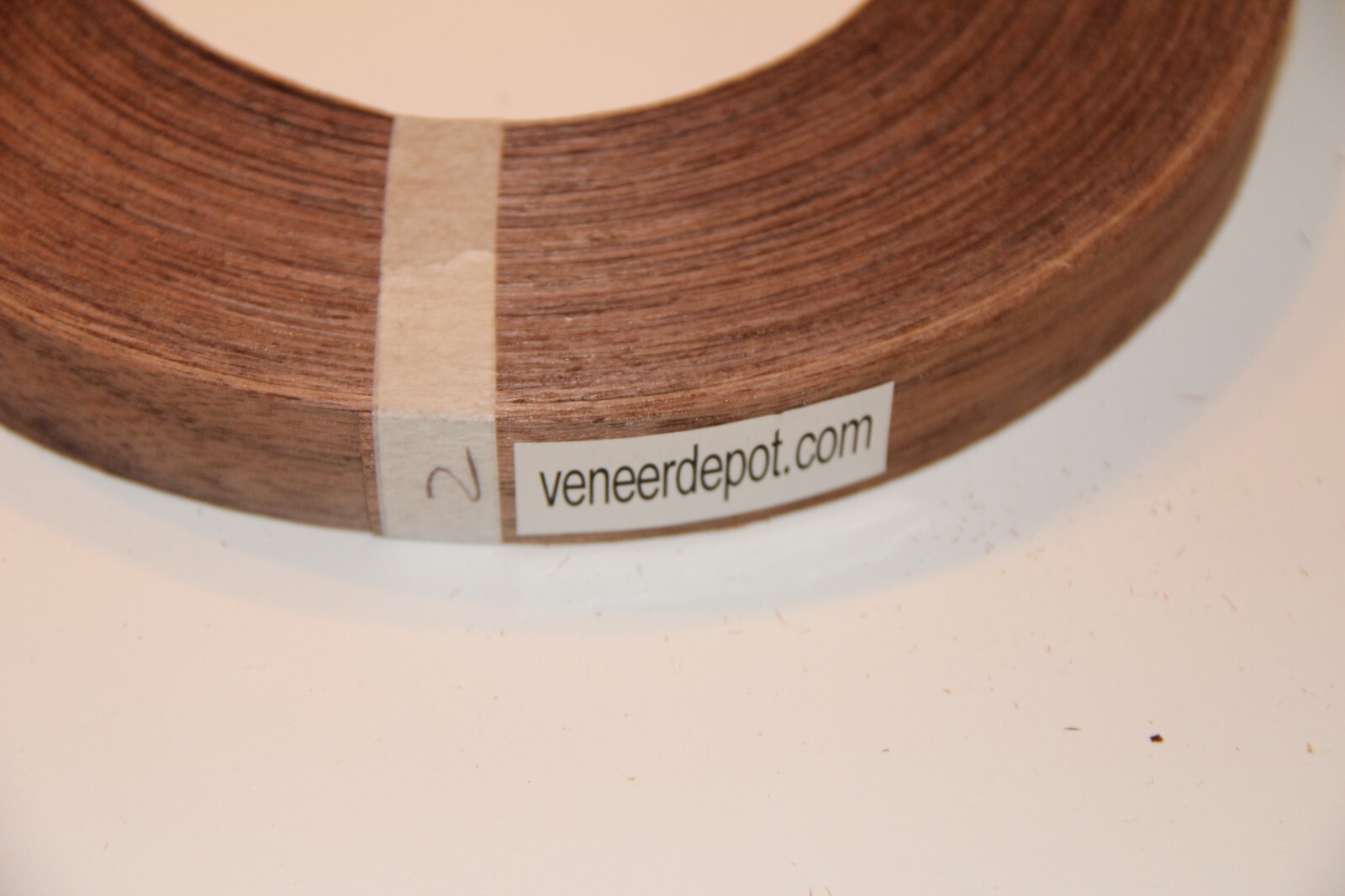 Walnut 3/4″(0.75″) x 160′ Wood Veneer Edge Banding Fast Shipping NO Glue