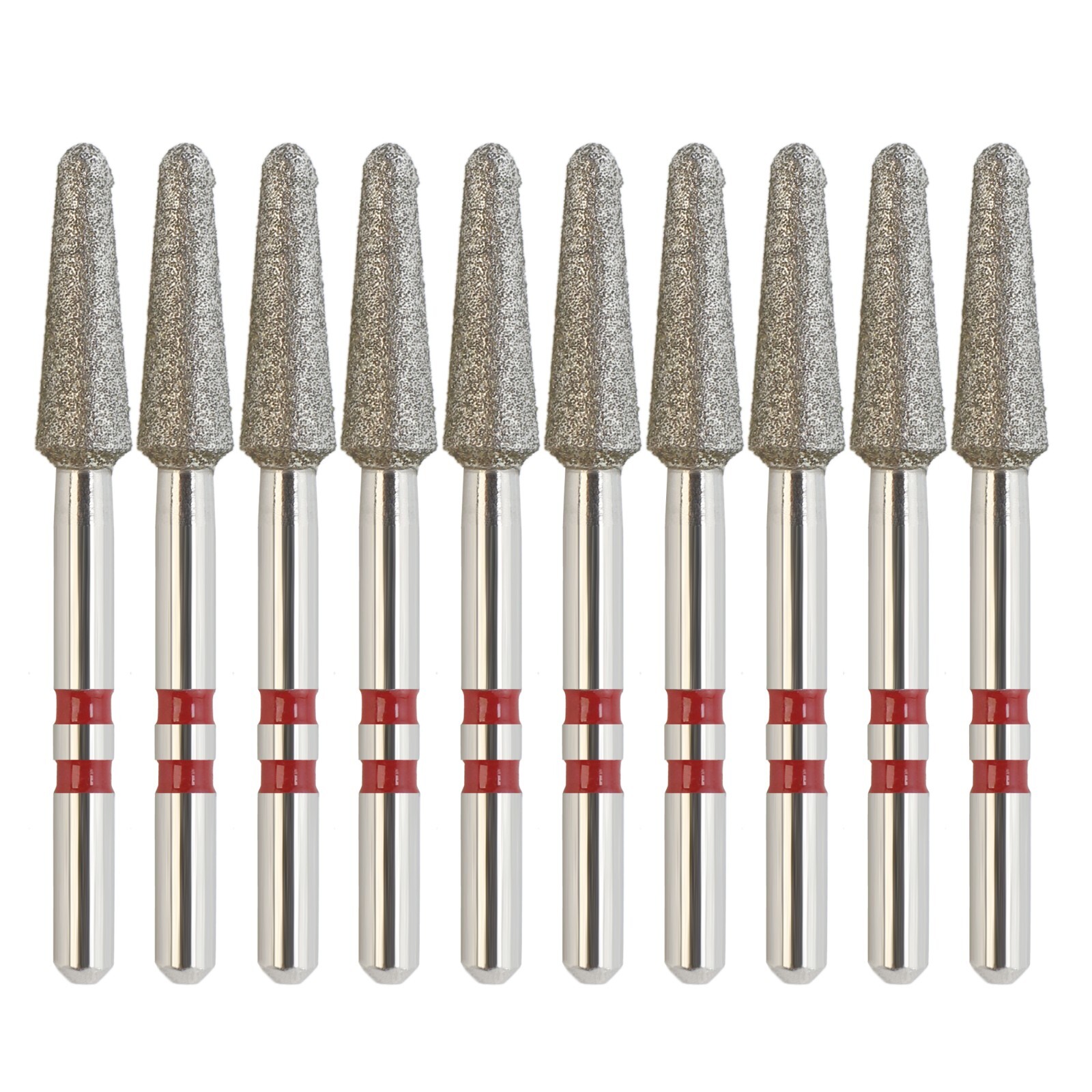 Zirconia Cutting Bur Diamond Bur Z856/025F Round End Taper Friction Grip Fine