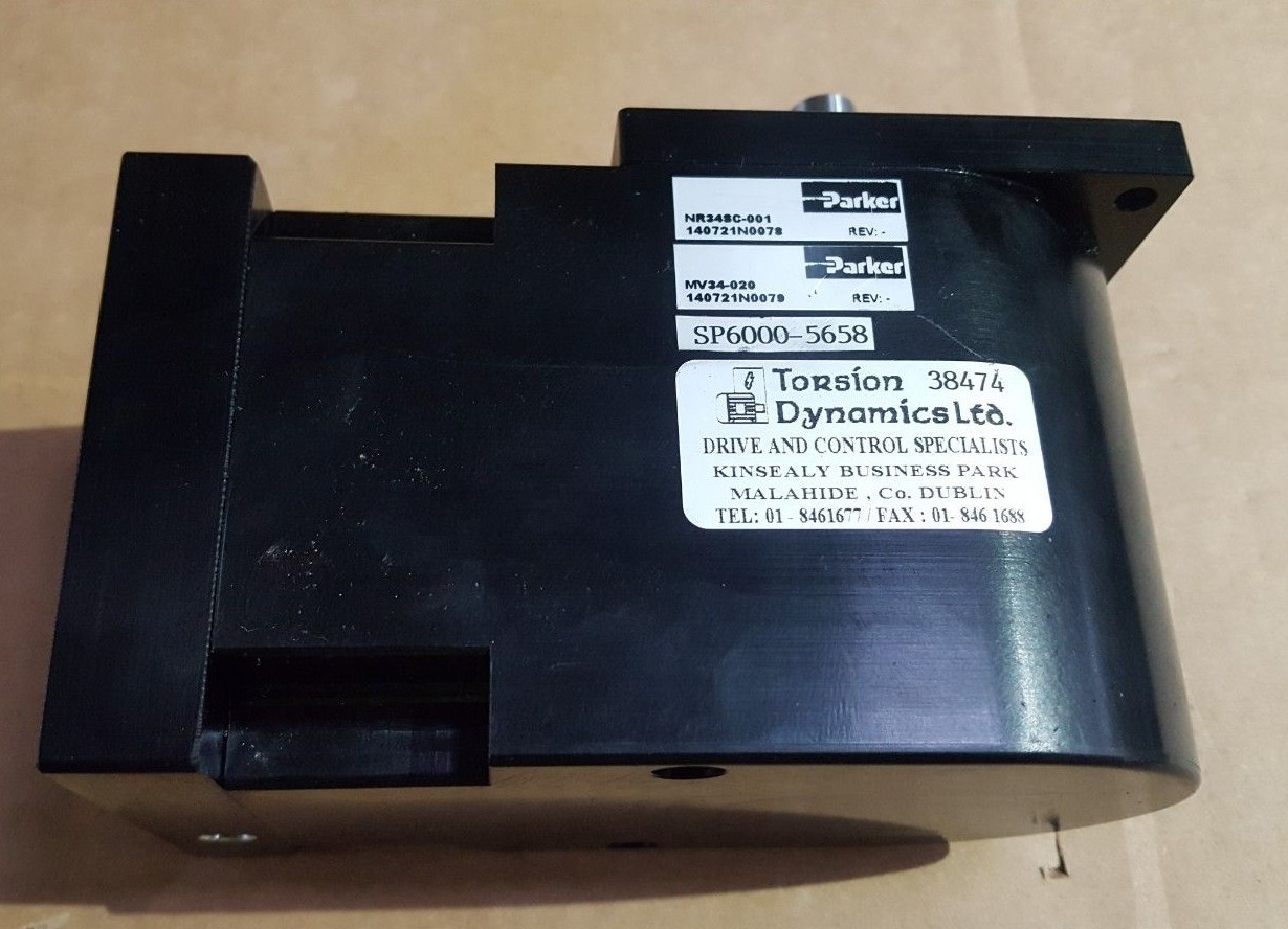 PARKER NR34SC-001 RIGHT ANGLED GEARHEAD (BR5.1B5)