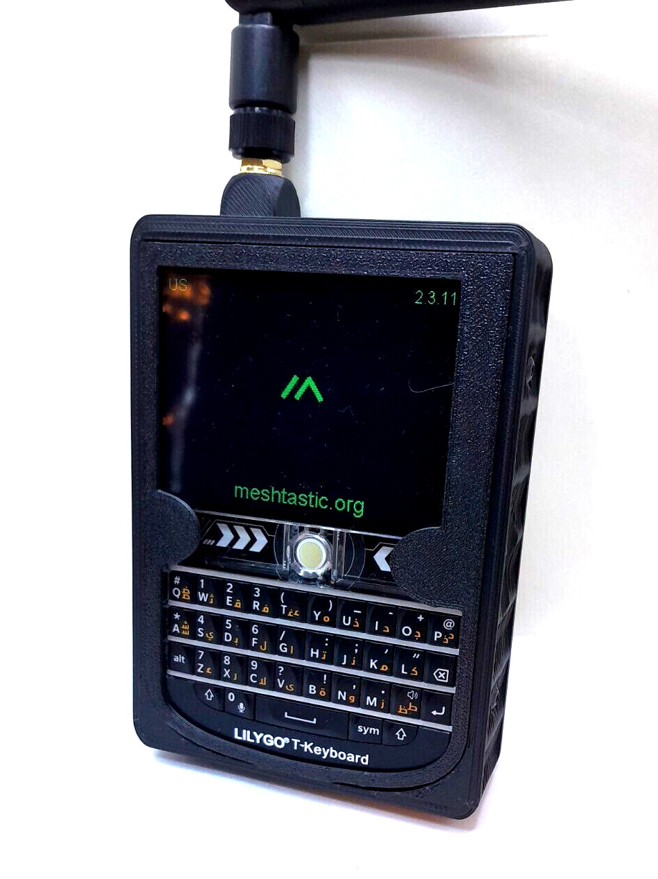 Meshtastic T-Deck STAND ALONE node ready to use 915mhz w/ custom case 3000mah