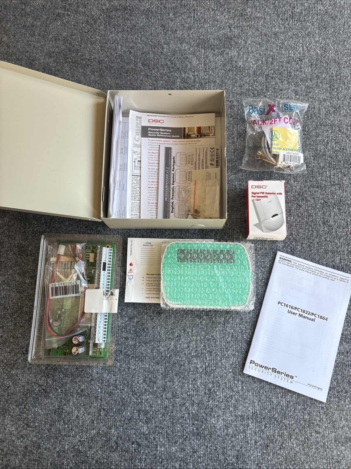 Power Series Secury System DSC PC1616 Hardwire