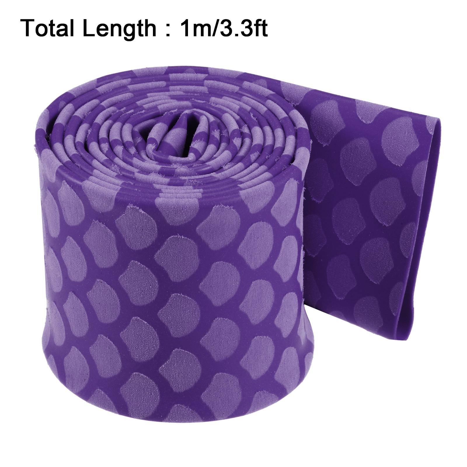 Heat Shrink Wrap Tubing for Fishing Rod Grips Handle 48mm 3.3ft 2:1 Purple