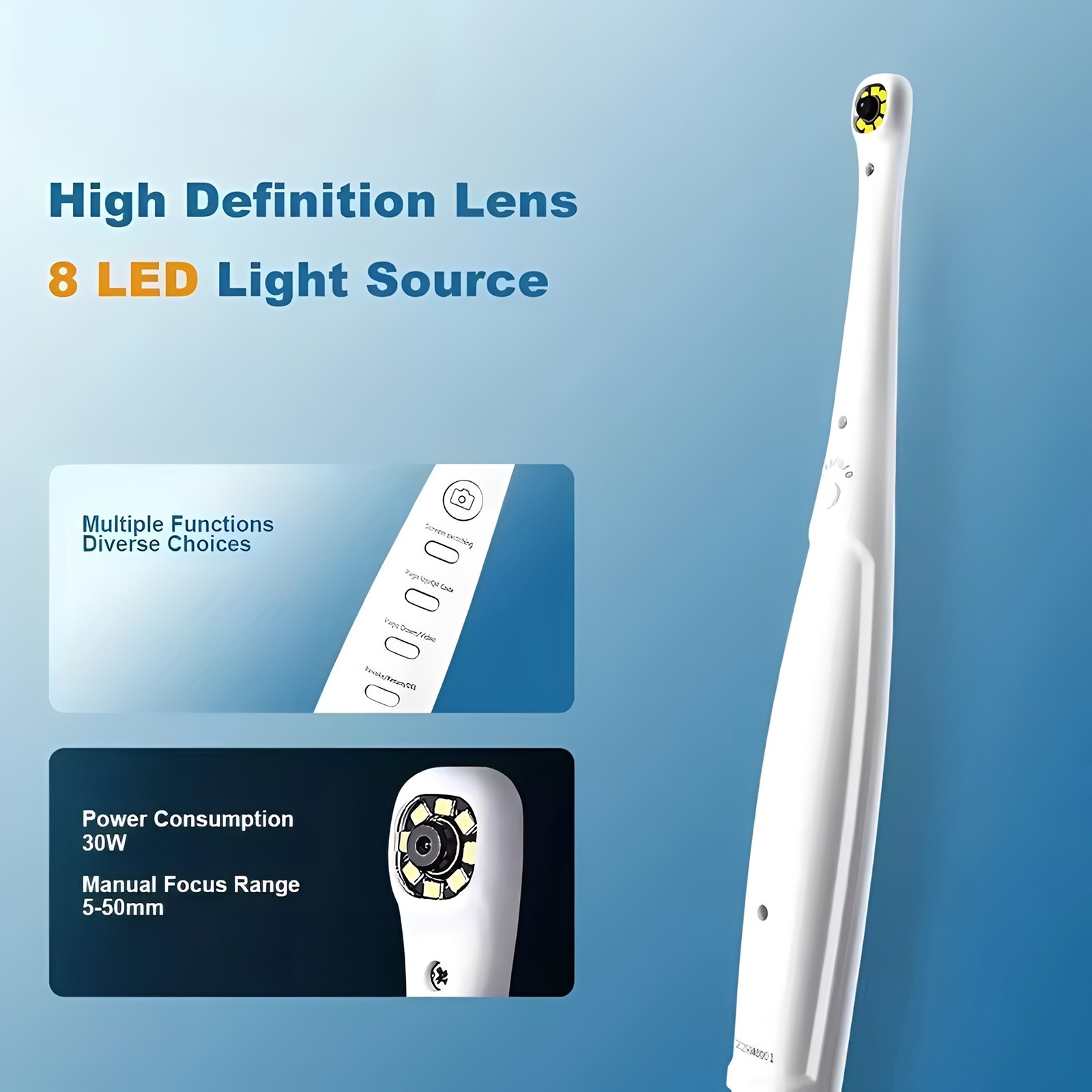 Dental Digital Intraoral Camera with Electric Monitor