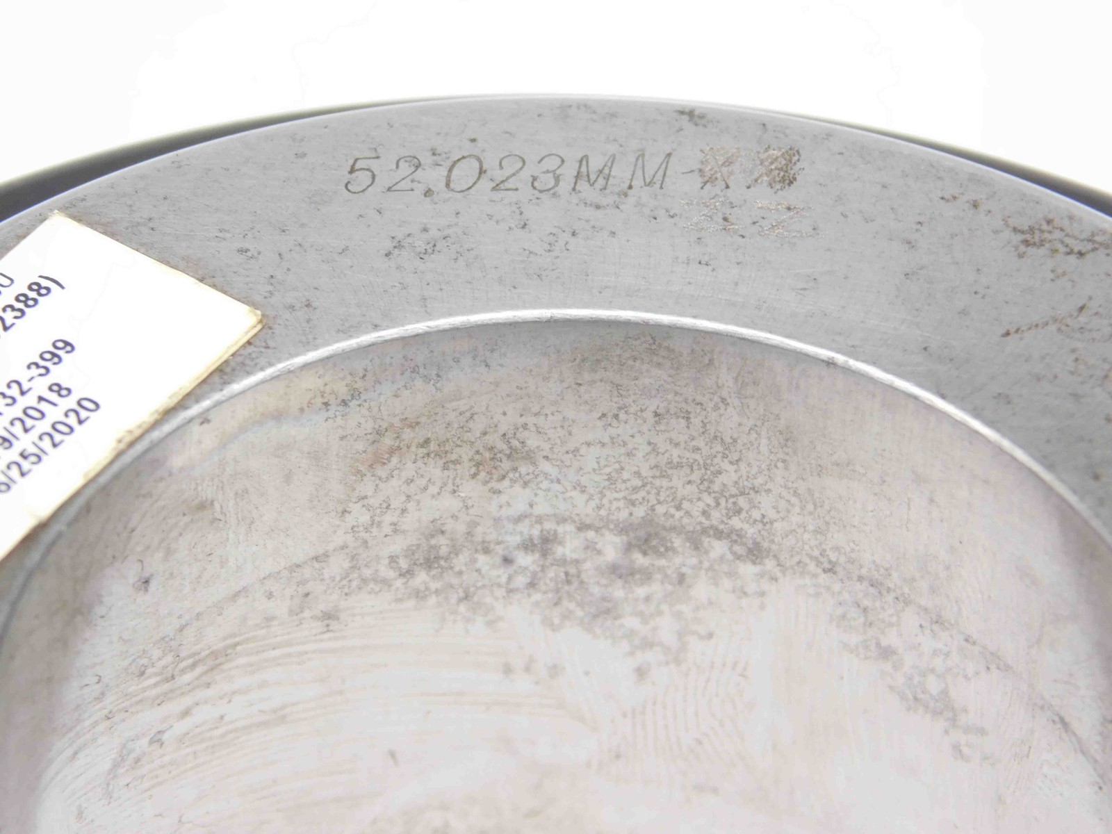 52.023 CLASS ZZ MASTER PLAIN BORE RING GAGE 52.000 +.023 OVERSIZE 52 mm 2.0481