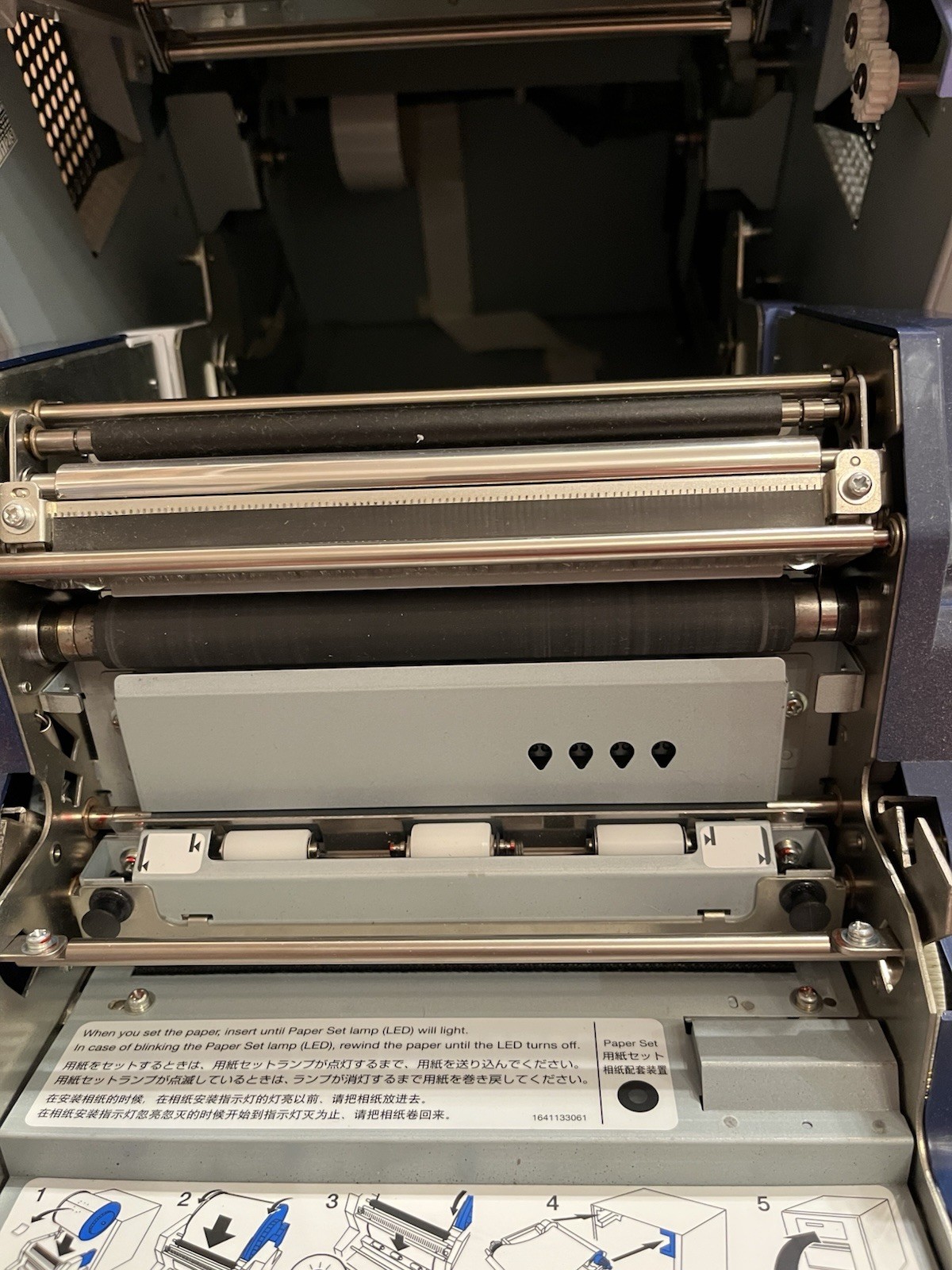 SHINKO Digital Photo Printer CHC-S2145-5 Sinfonia Photo Booth Dye Sub + 2x Paper
