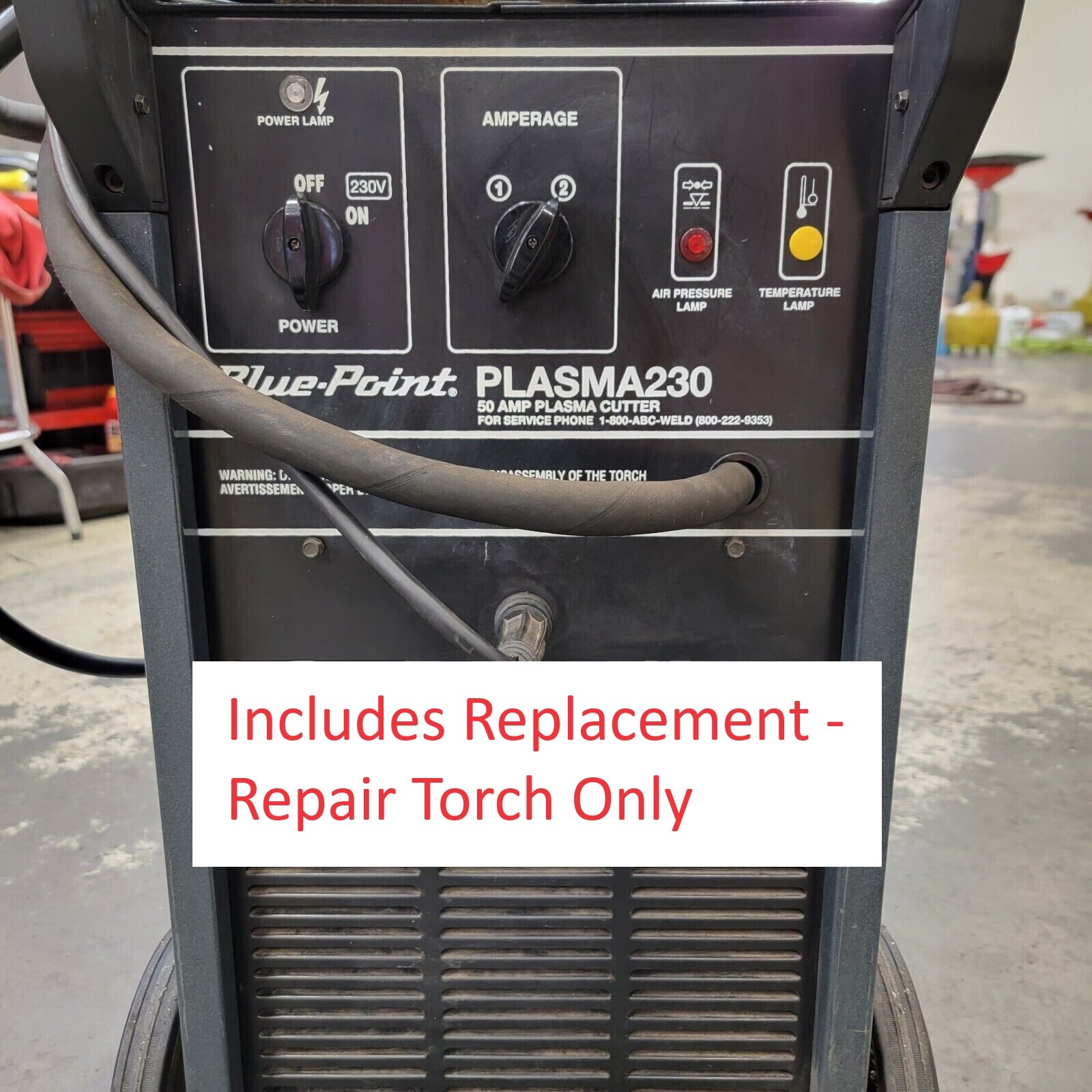 Replacement Plasma Torch FIX REPAIR Fit Snap-On YA5550A Blue Point PLASMA230