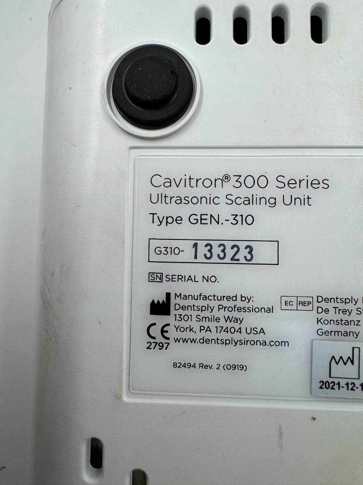 Dentsply Sirona Cavitron 300 Series Ultrasonic Scaling Unit Gen-310 2021 VAT DHL