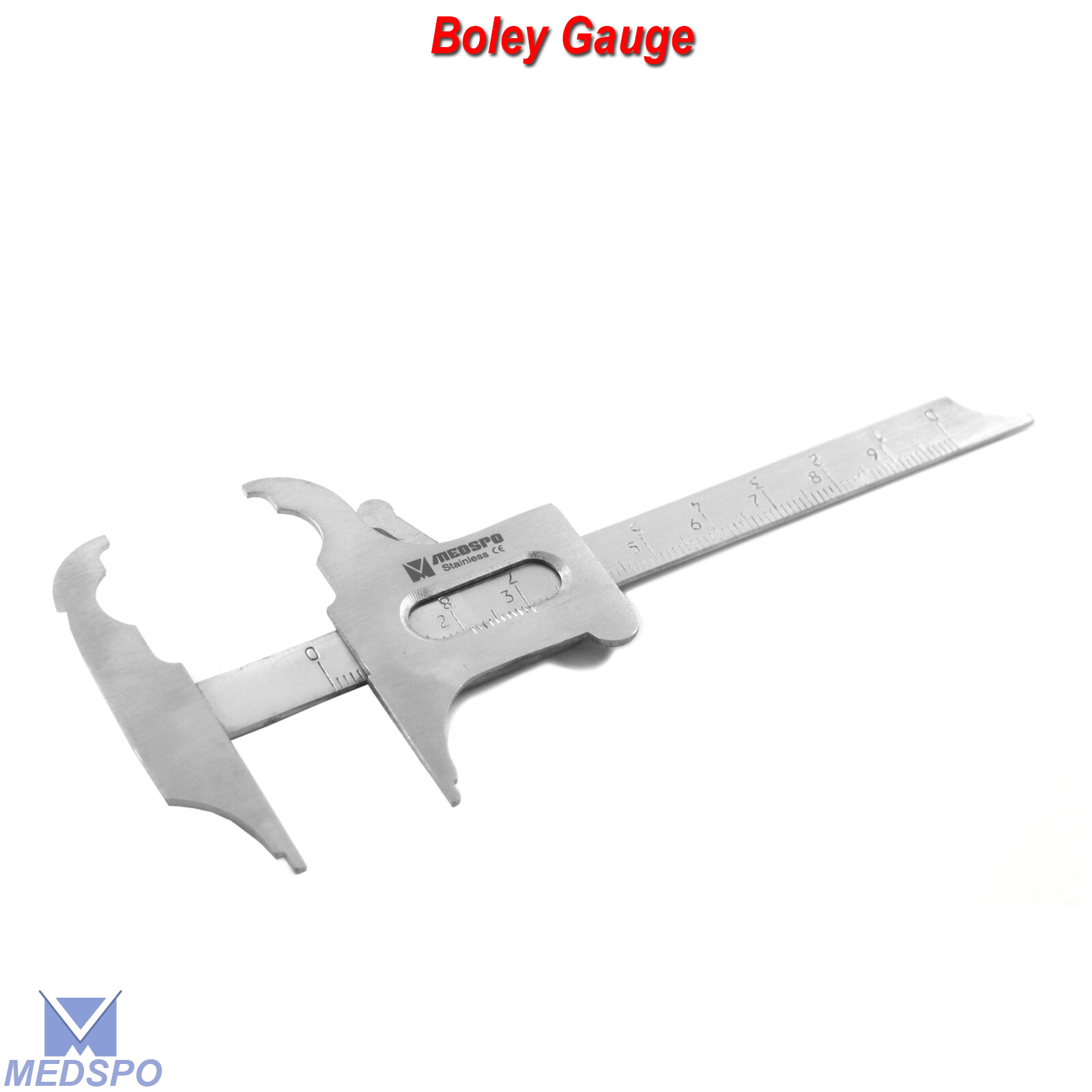 Orthodontic Boley Gauge Caliper Vernier Measuring Sliding Caliper Jewelery Tools