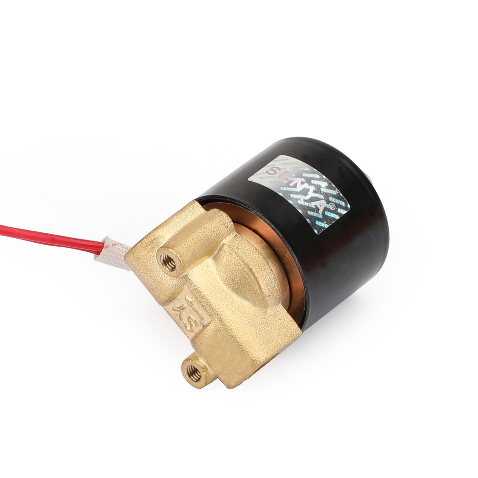 1/4″ AC 220V Brass Normally Closed Electric Solenoid Valve BSP Gas Water Air N/C