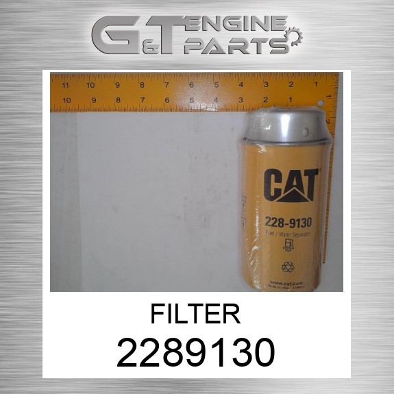 228-9130 FILTER fits CATERPILLAR (Surplus Open Box)