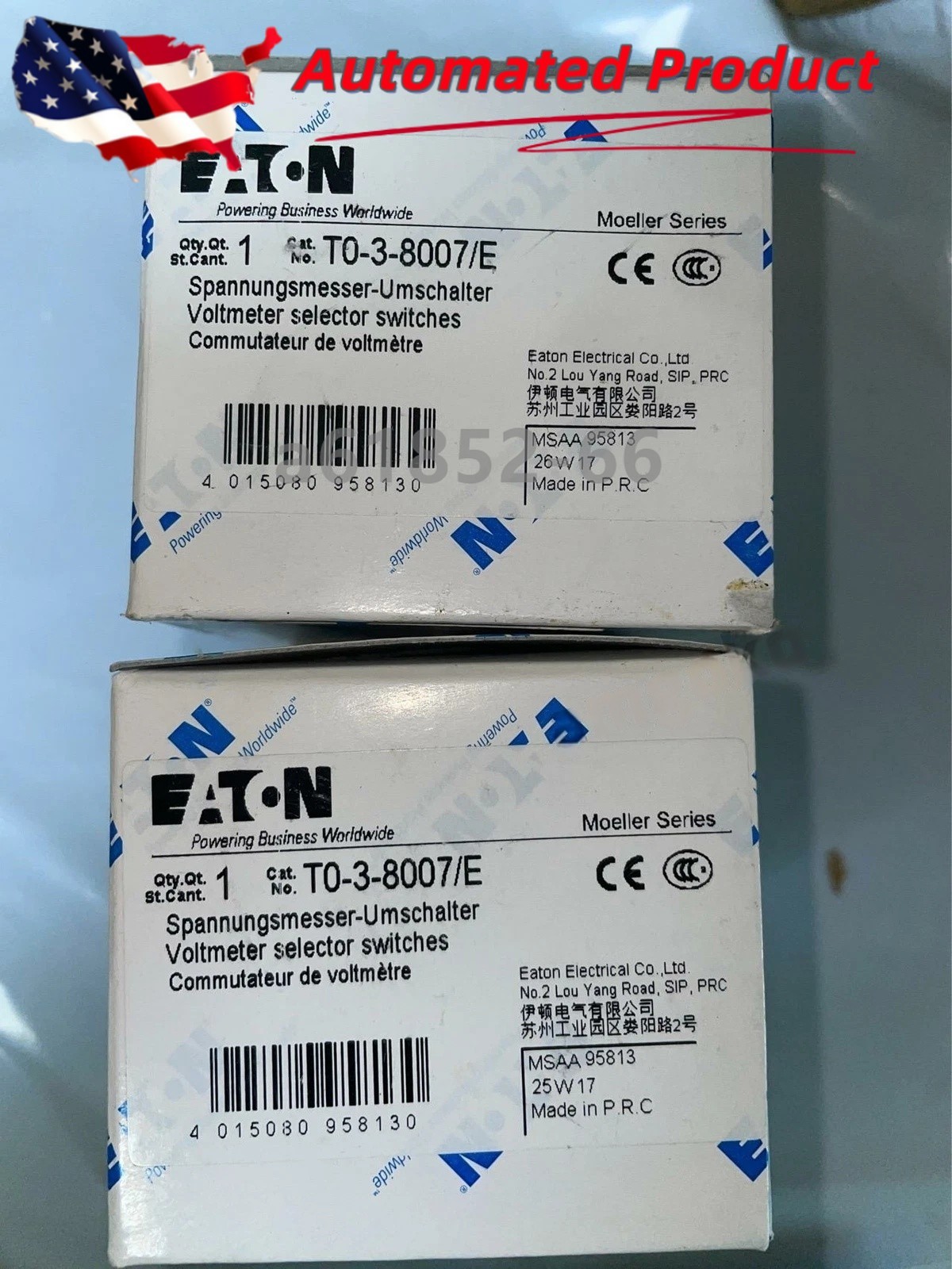 1PC NEW EATON MOELLER T0-3-8007/E Fast Shipping