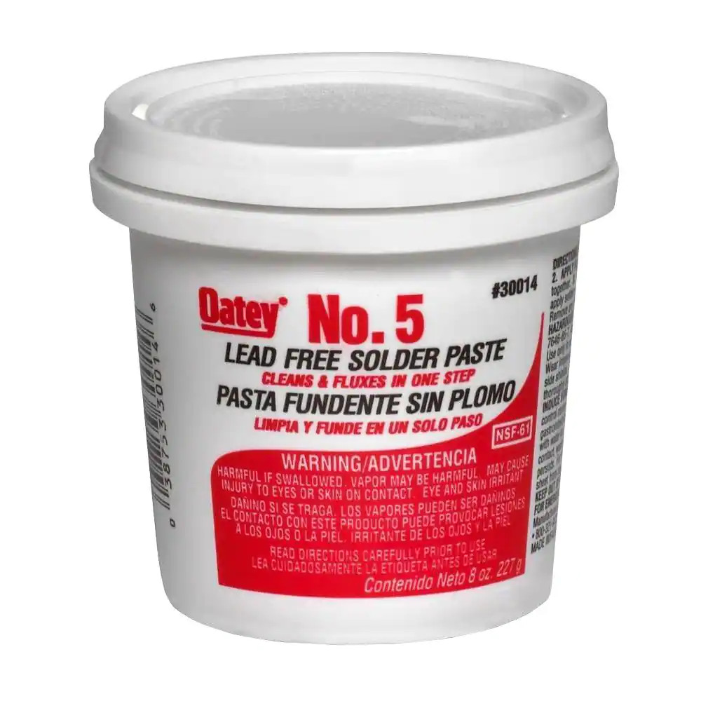 Oatey No. 5 Lead-Free Solder Flux Paste 8 oz.