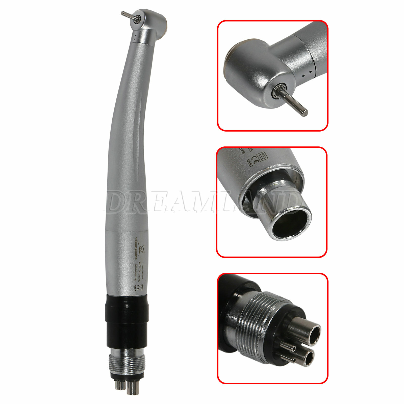 5*NSK Style Dental Standard High Speed Handpiece + Coupler 4-Hole YBNKM