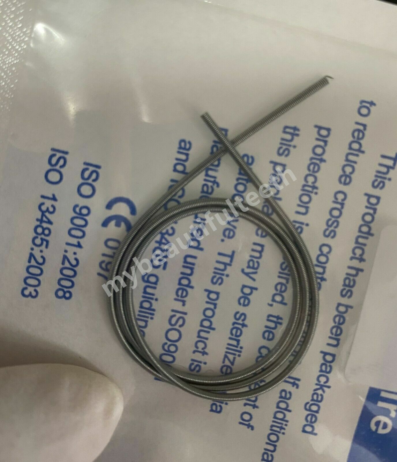 1~100Pack Dental NiTi Close Coil Spring Open 012/010 300mm Archwire Brackets