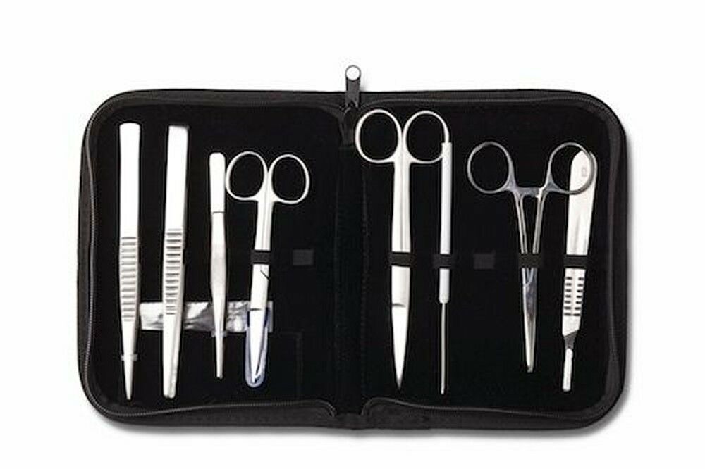 Student Dissecting Kit 8 PC. Stainless Steel German Grade