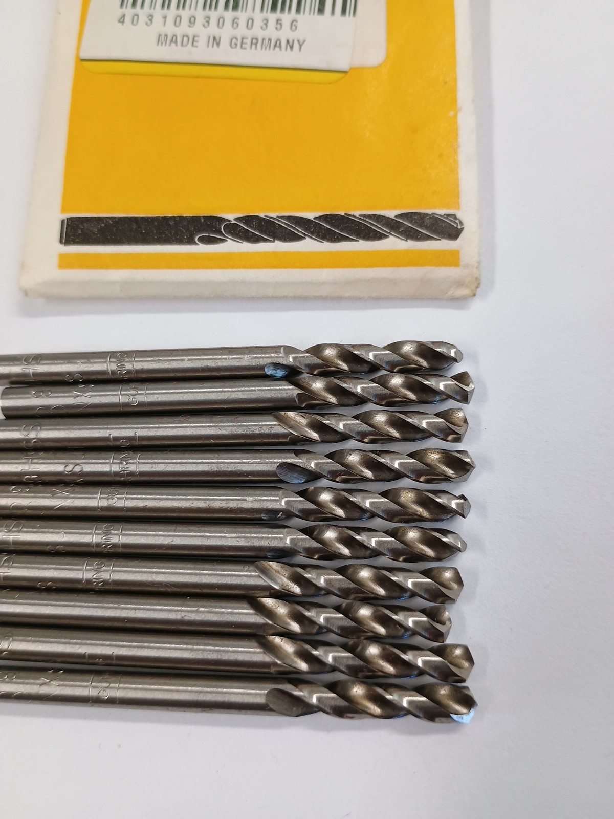 Drill Bits GUHRING 3.9mm HSS Helical # 225 3,9 10 pc pack