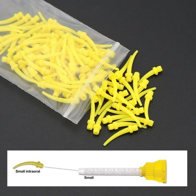 Mark3 type IntraOral Tips for Light/Heavy Body, Endo/Core Material Mixing Tips