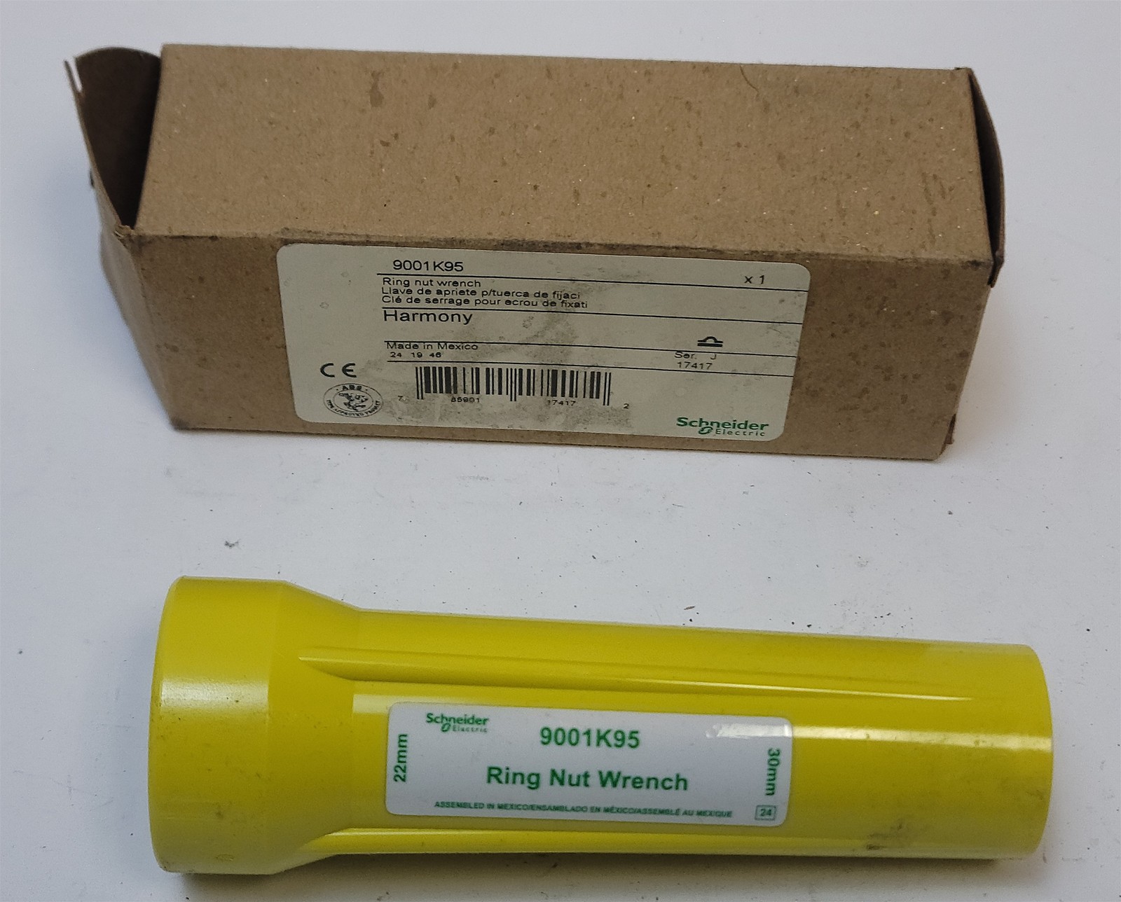 Schneider Electric Harmony 9001K95 Ring Nut Wrench – New OS
