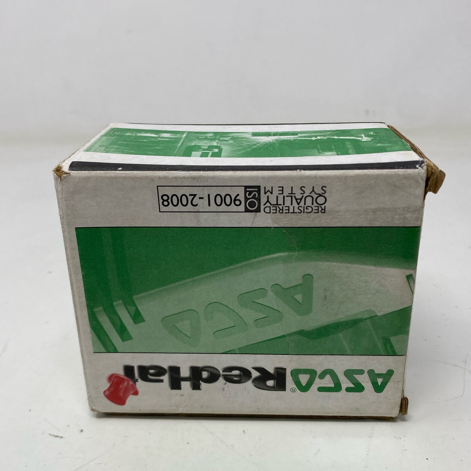 ASCO 8210G035 3/4″ Brass NO Solenoid Valve 120V RedHat II