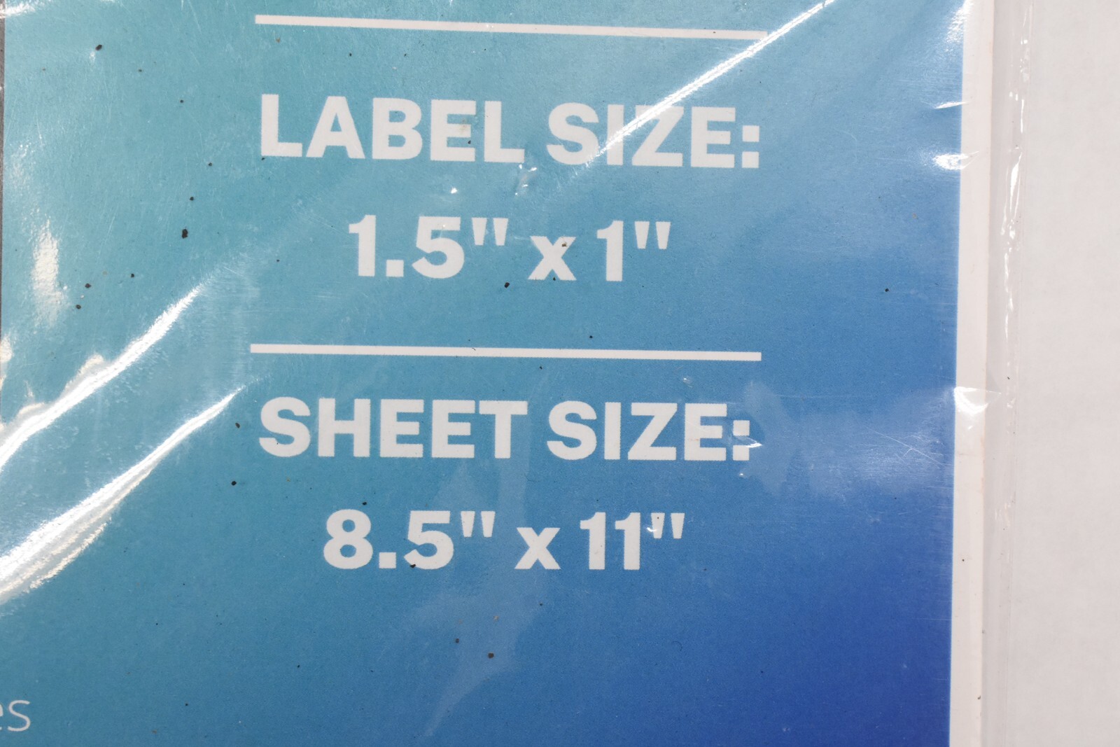 Premium Label Matte White Labels 25 Sheets 1250 Labels Size 1.5″ x 1″ PLS198