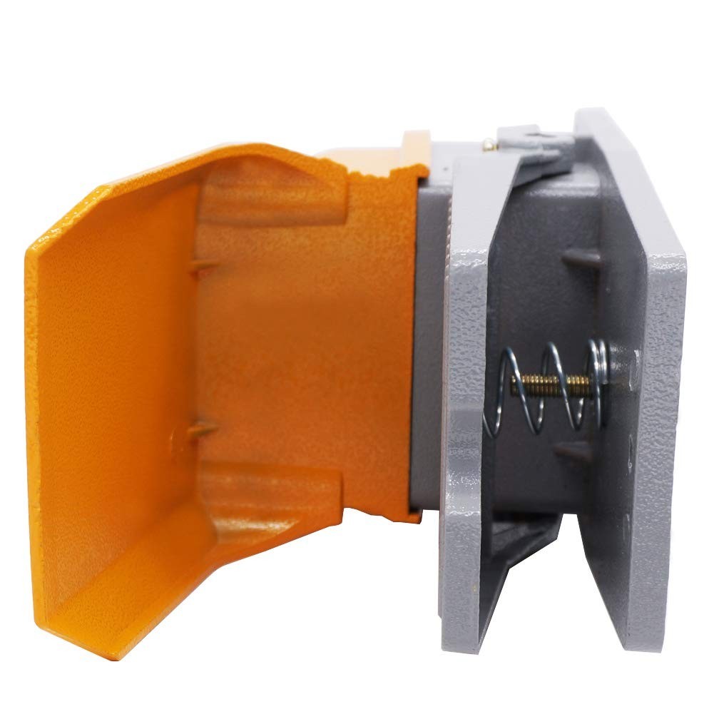 380V 15A Heavy Duty Foot Switch SPDT NO NC Electric Pedal Momentary Foot Pedal S