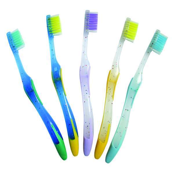 Oraline Kids Premium Toothbrush Stage 4, 27 Tuft Soft, 2 Color Grip