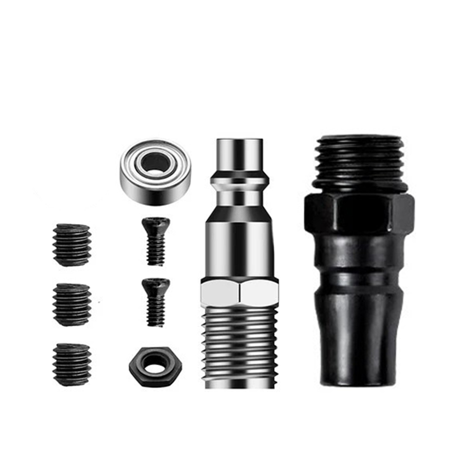 Professional Pneumatic Chamfering Tool 45°/R1.5 Blades & Bearings