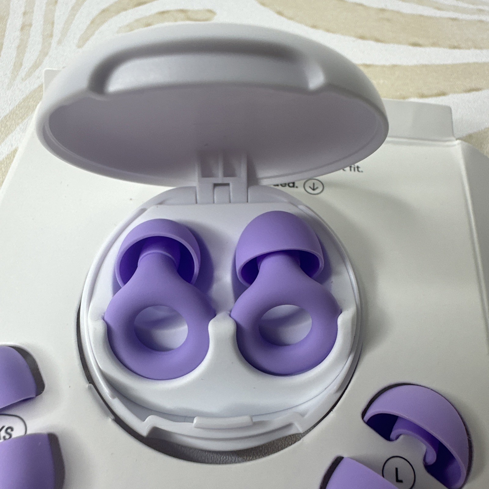Loop Quiet 2 Ear Plugs For Noise Reduction – 14dB – Color – Violet – Open Box