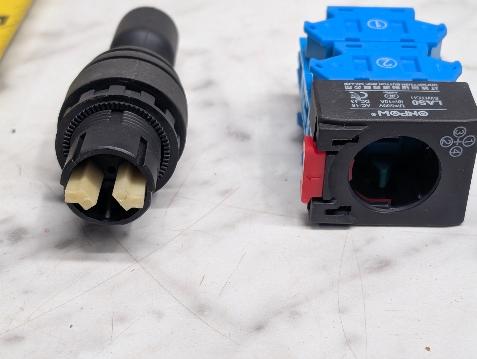 ONPOW Joystick Switch Momentary Joystick 4 Position 4NO Spring Return Momentary