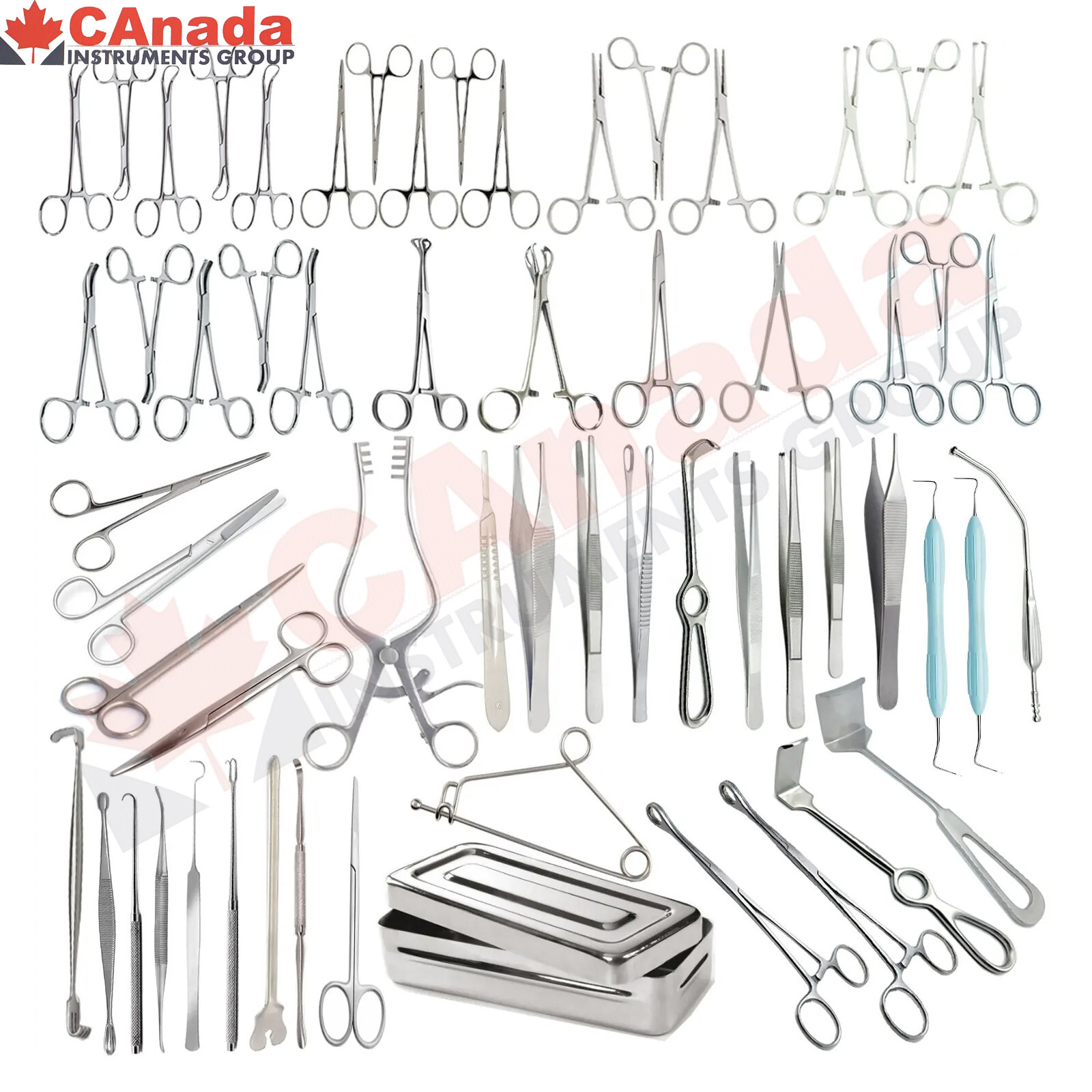 General Surgery Instruments Set of 65 Pcs For Surgery Set Surgical Instruments