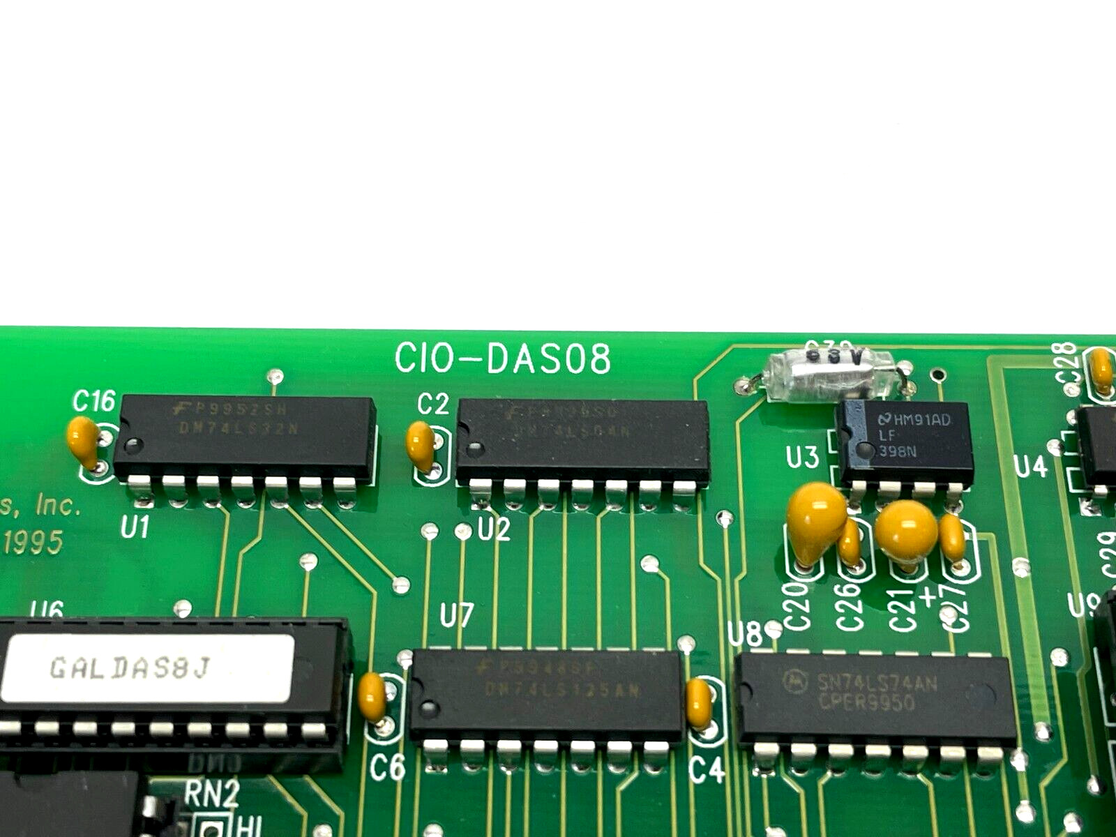 Measurement Computing CIO-DAS08 Multifunction Analog and Digital I/O Board