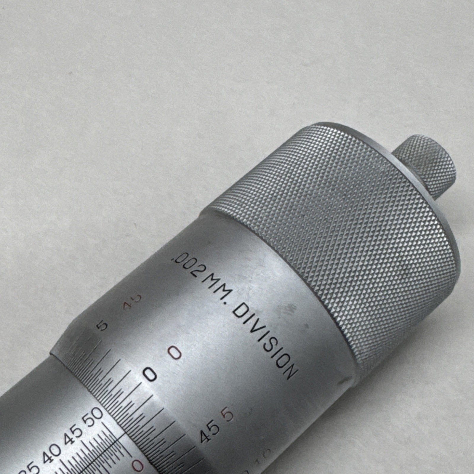Starrett Dual Reading Large 0-25mm .02mm Micrometer Head 468M TESTED