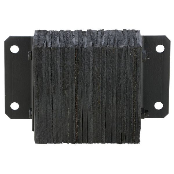 Zoro Select 1014-4.5 Laminated Dock Bumper,14 In W