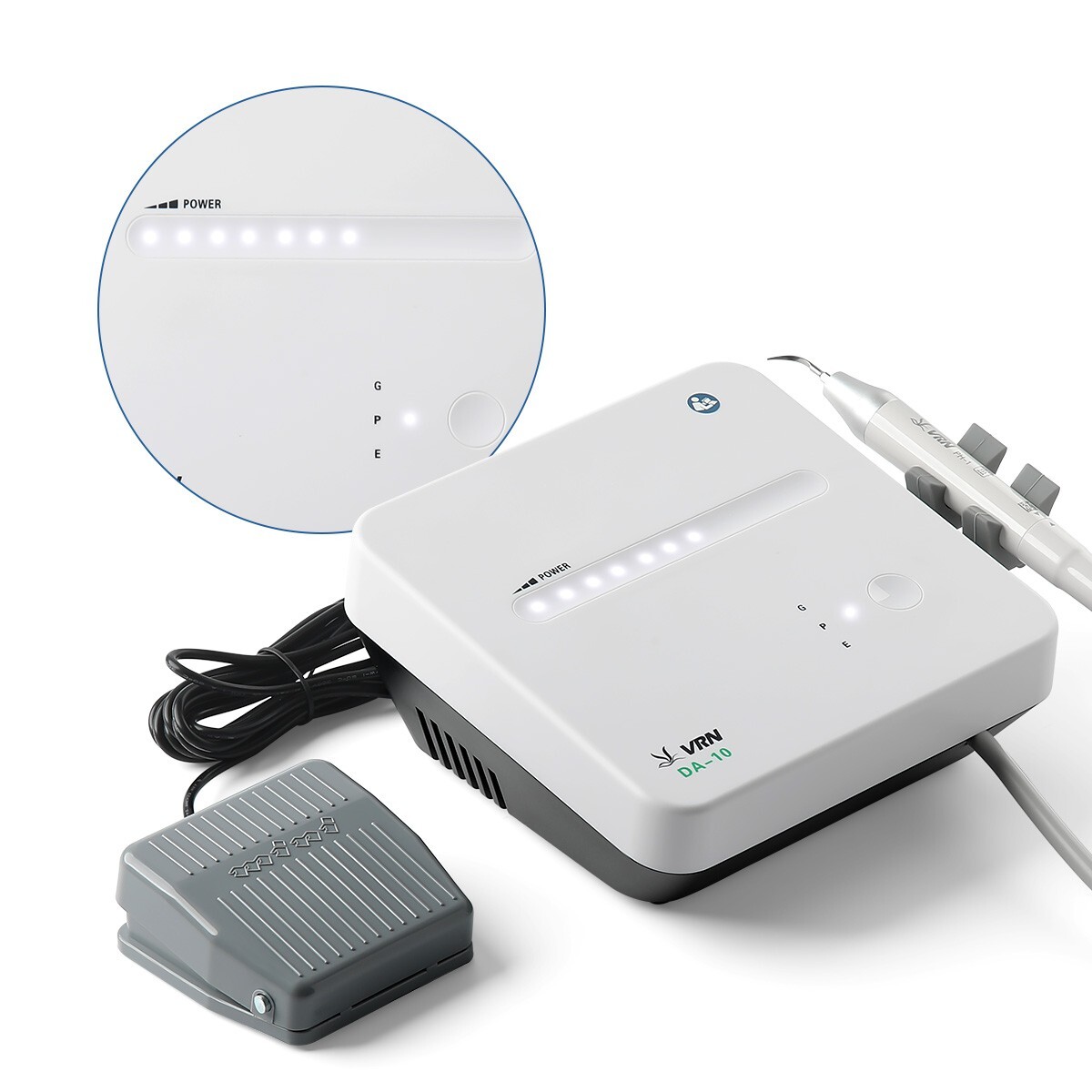 Dental LED Ultrasonic Piezo Scaler Handpiece Fit EMS Cavitron Woodpecker