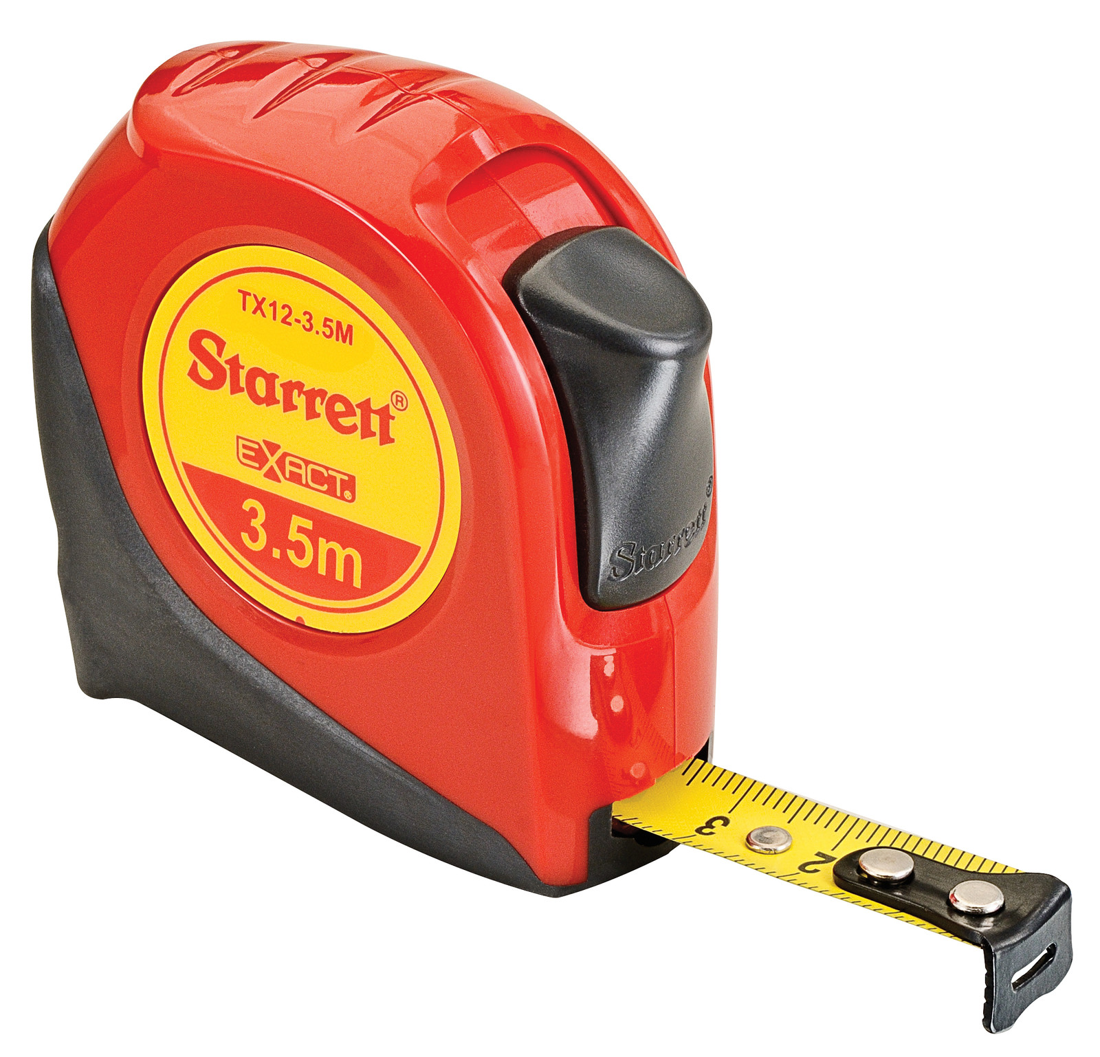 3.5m Metric Measuring Tape, Starrett Exact, 1/2″ Wide – Graduated In Millimeters
