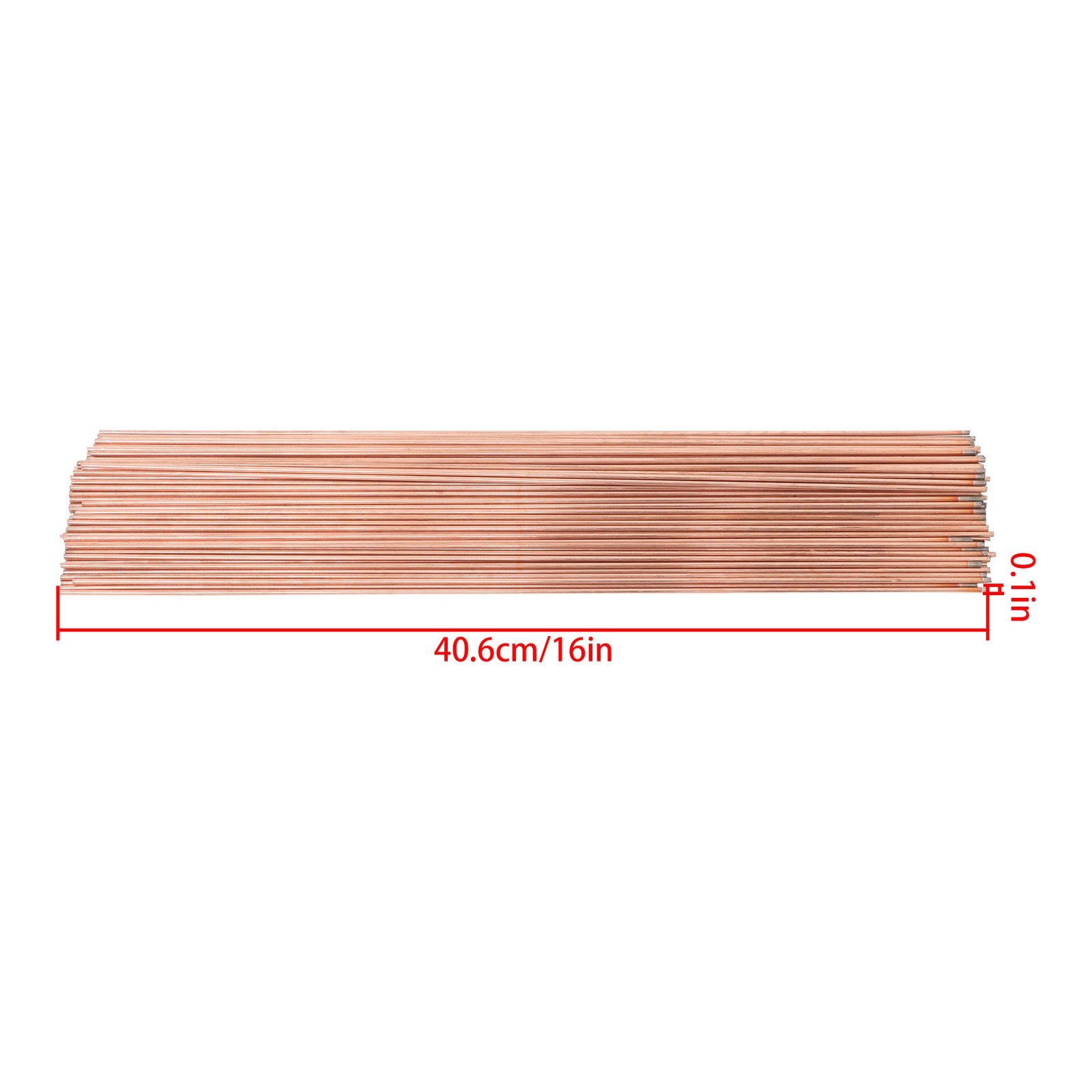 ER70S-6 5 LBS 3/32″ x 16″ Carbon Steel Welding Electrode – TIG Filler Rod