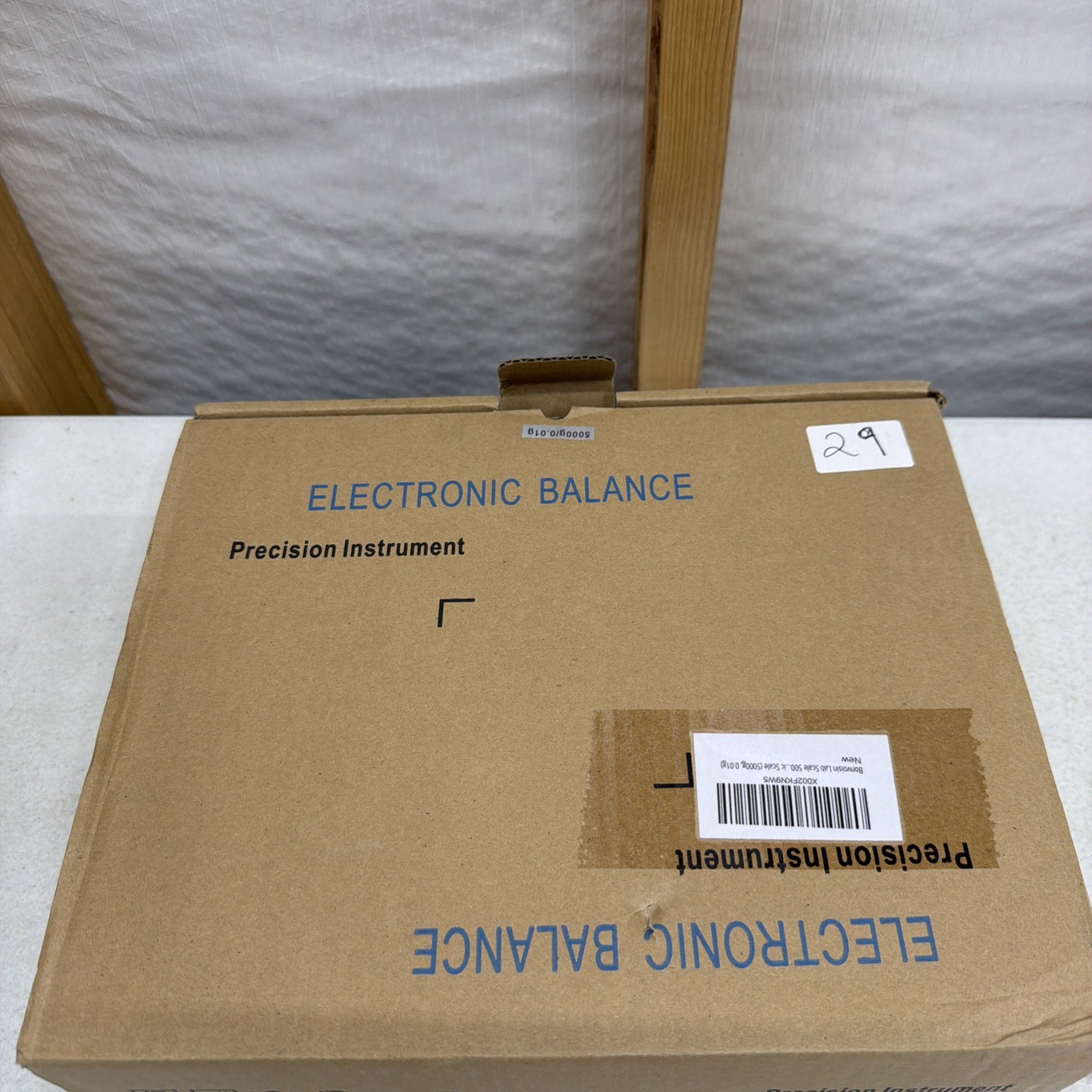 Bonvoisin Lab Scale 5000gx0.01g High Precision Electronic Analytical Balance 0.0