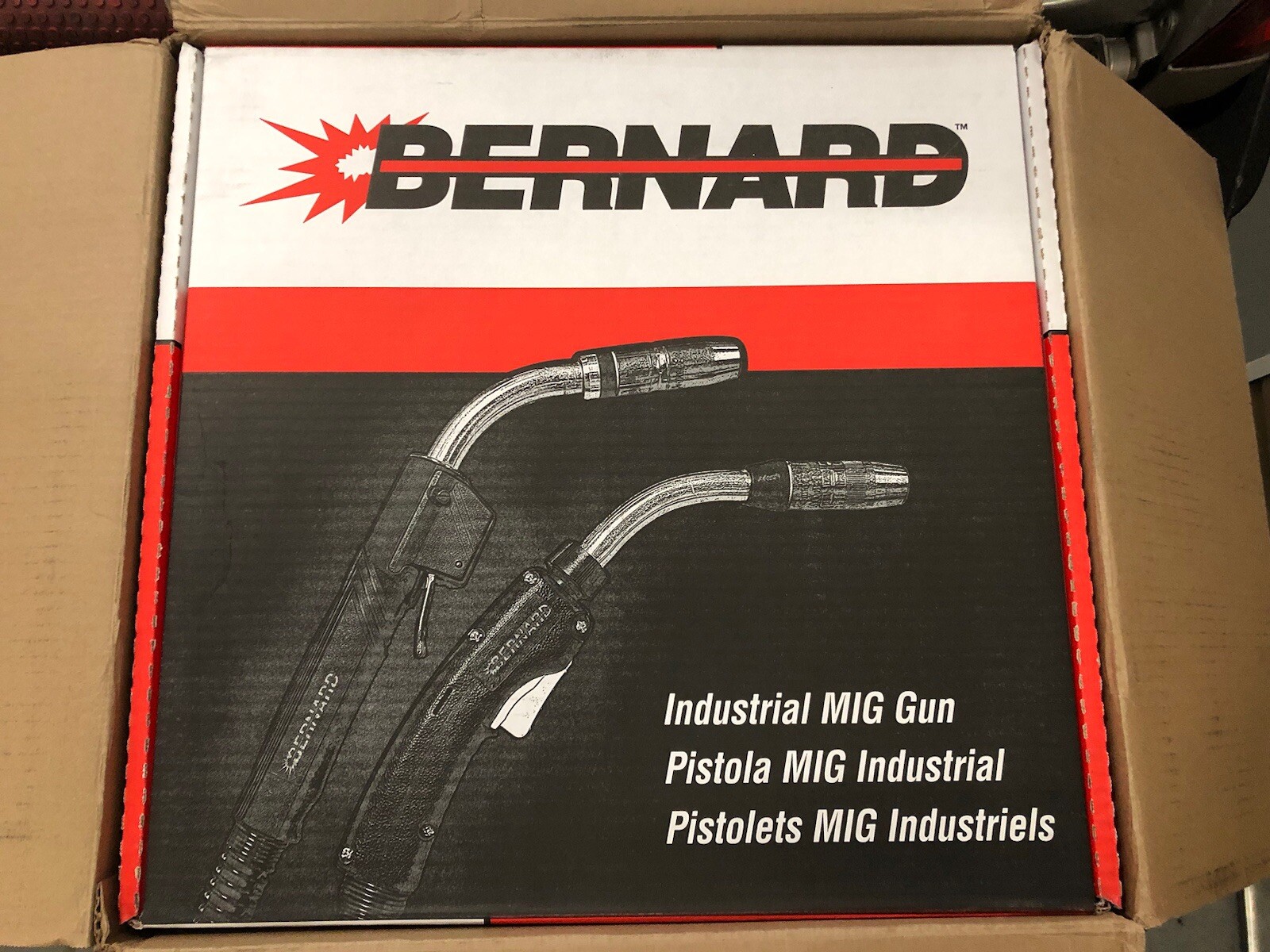 Semi Auto Air Cooled MIG Welding Gun Bernard BTB 200A BTO5892 “SHIPS FREE”