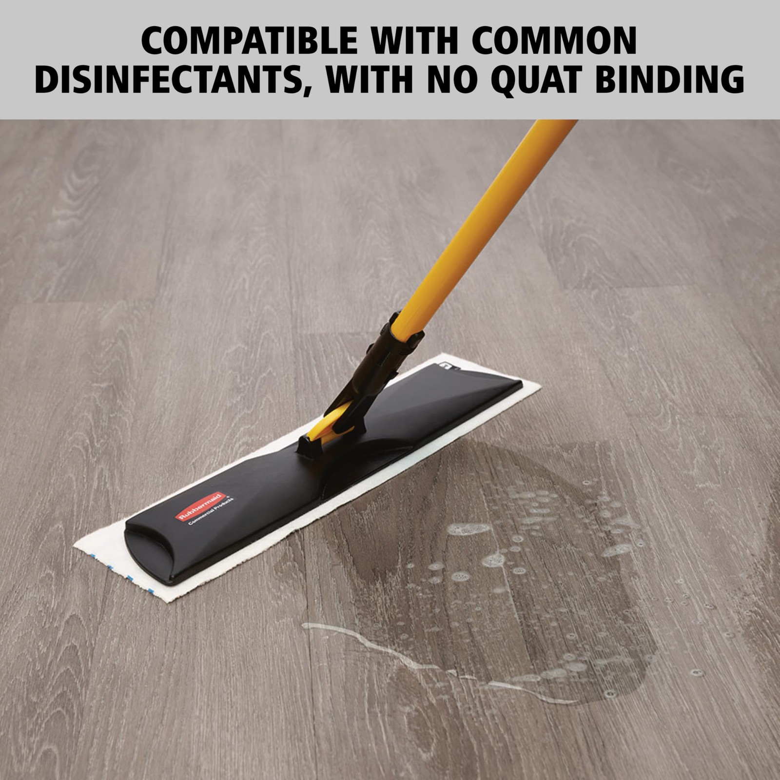 Rubbermaid Commercial Products Rubbermaid Hygen Disposable Microfiber Pad 18
