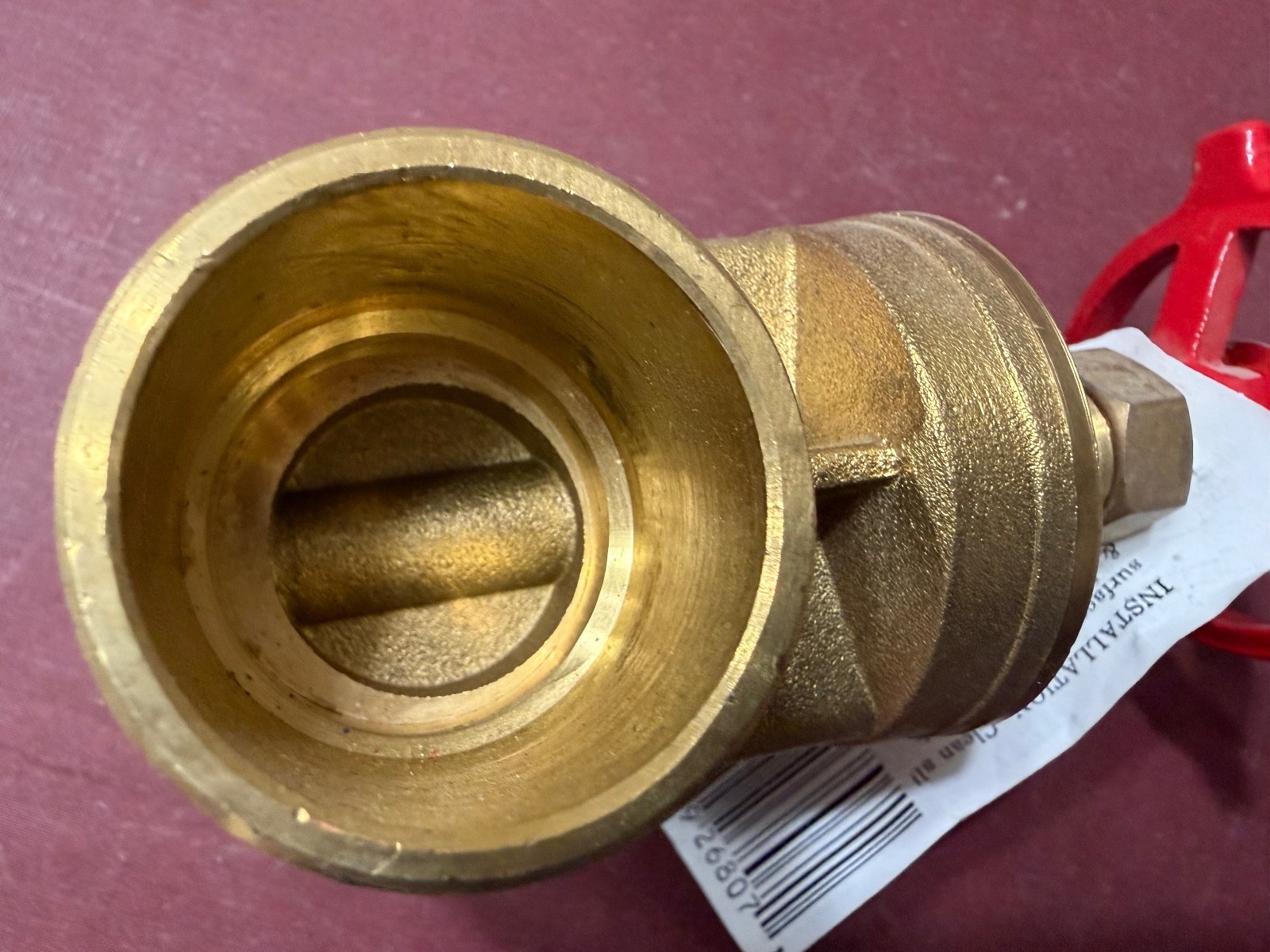 Red White Valve Corp. Brass Gate Valve 1-1/4″, 200 WOG. FIG #268, FREE SHIPPING