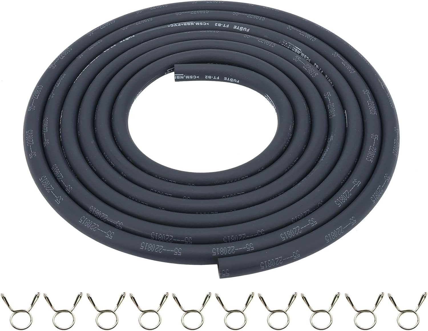 5.5mm Fuel Line 1/5 Inch Gas Tube Fuel Hose 5 Feet for ATV Quad Pit Dirt Bike Go