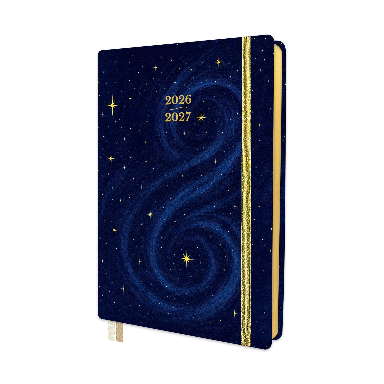 2026-2027 Mid-Year Monthly Weekly Softbound Planner August Start Agenda