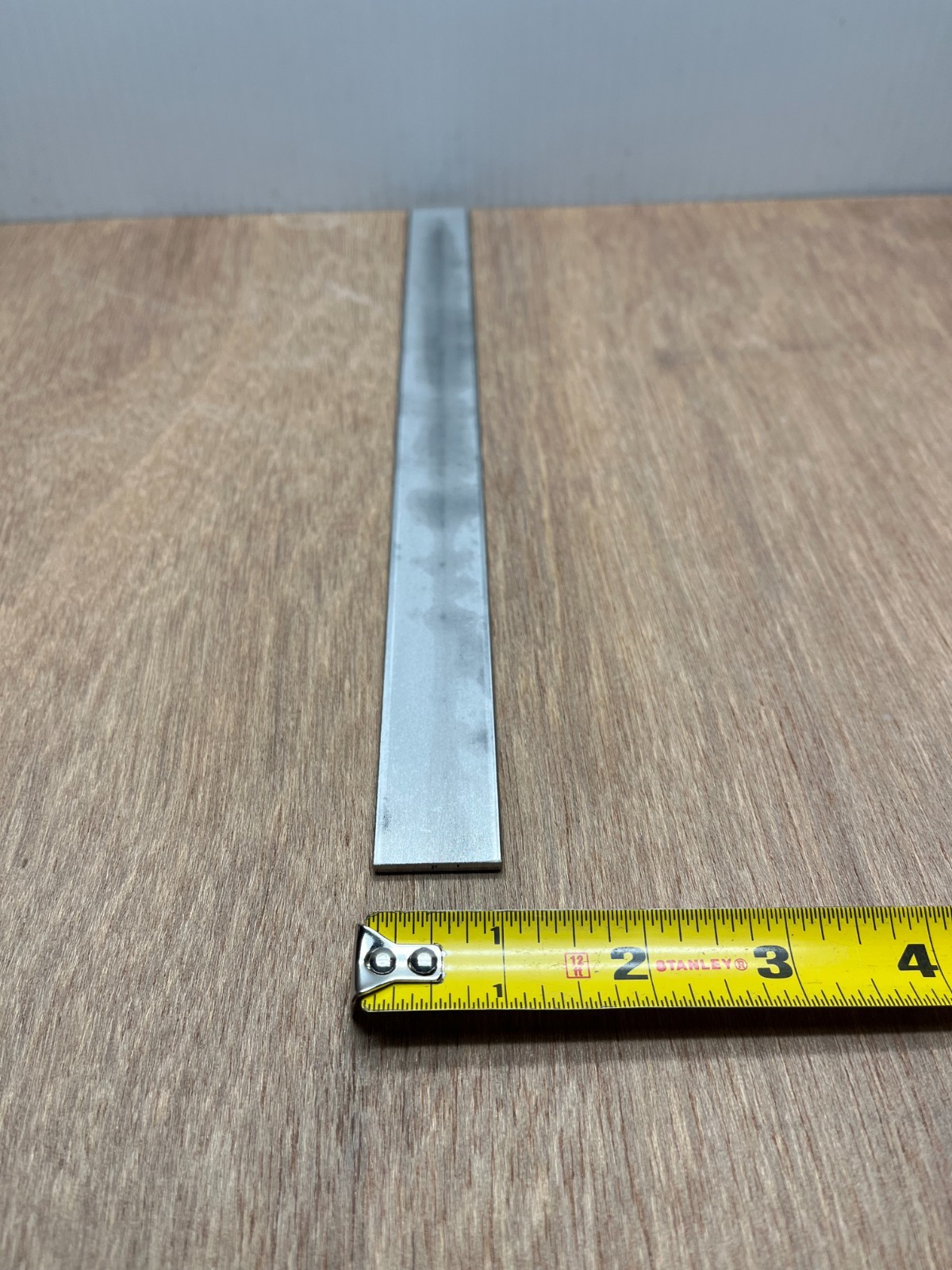 1″ Wide X 1/8″ Thick X 12″ Length 304 Stainless Steel Flat Stock Annealed SS 1′