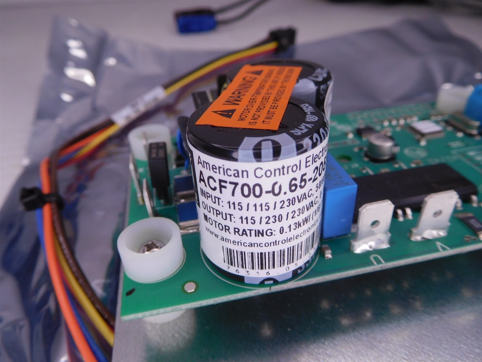 American Electronics ACF700-0.65-2059 155/230VAC Motor Control Board (092525)
