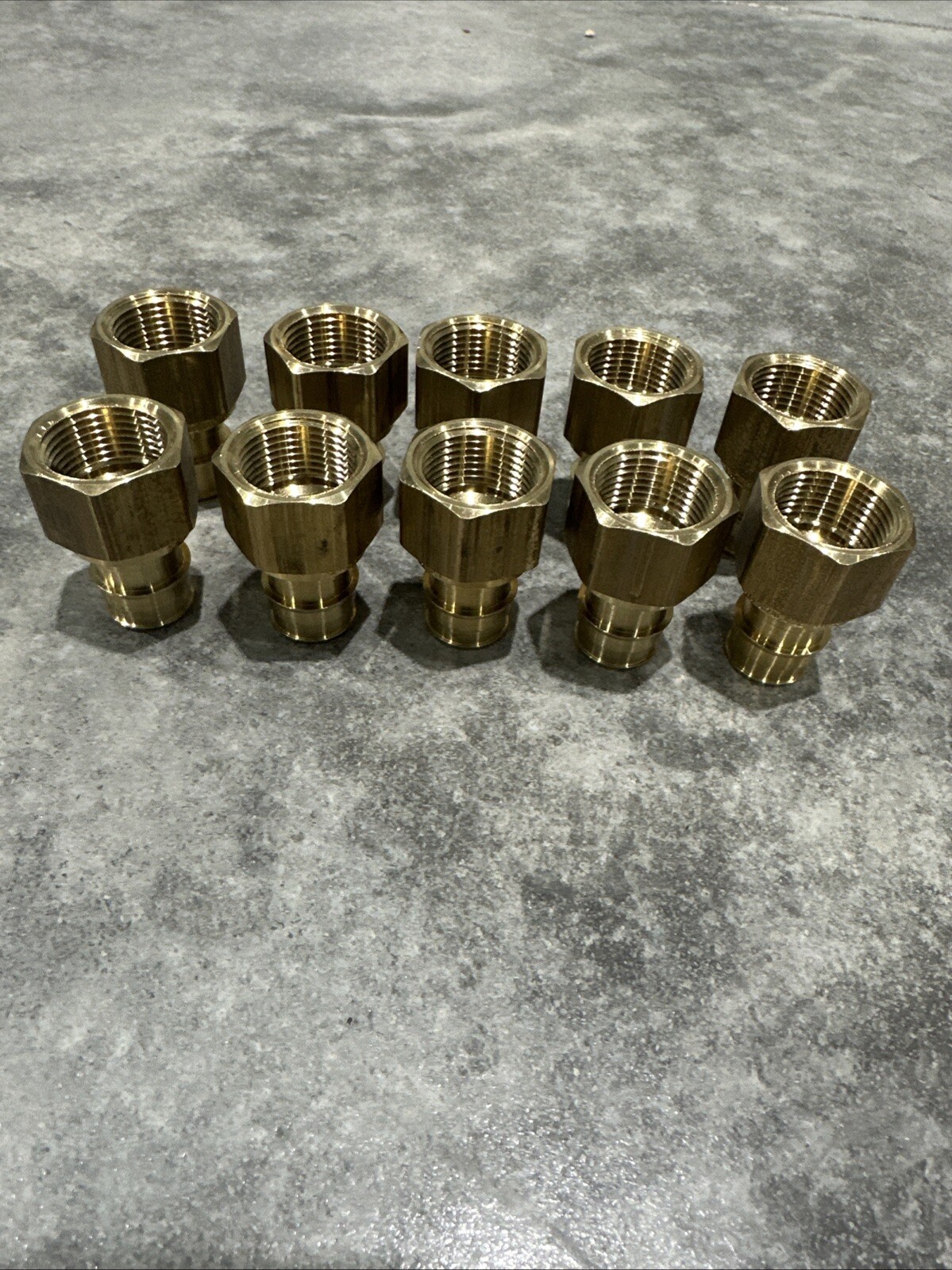 Lot Of 10 3/4″ PEX A X 3/4″ FEMALE NPT EXPANSION ADAPTER F1960