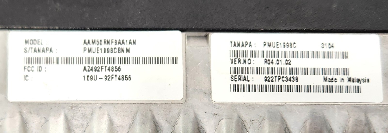 Motorola CM300 Mobile Two-Way Radio Cracked Screen AAM50RNF9AA1AN