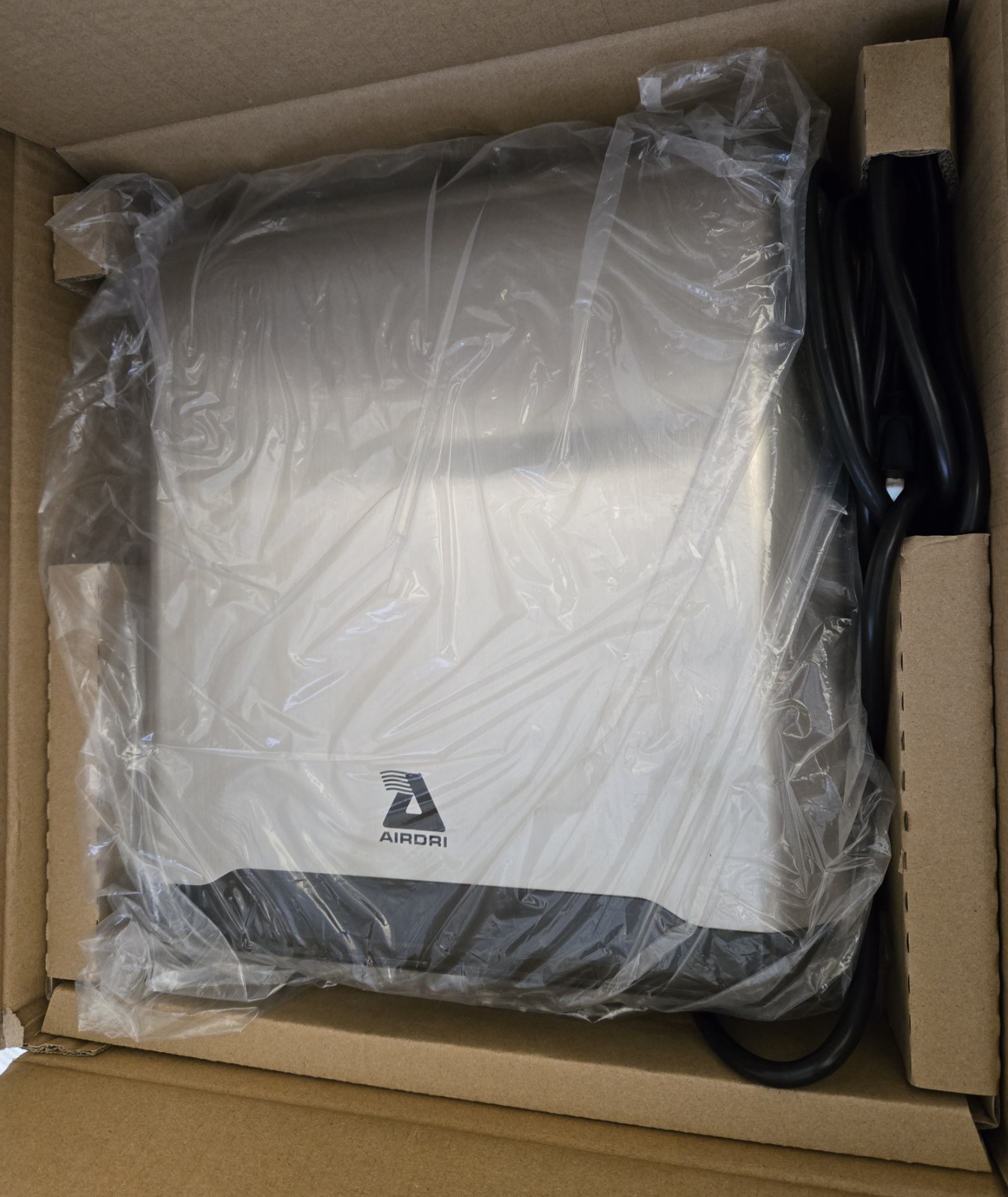 AirDri HDJ-0301A9SSB PowerDRI Automatic Hand Dryer ADA compliant HEPA Filtration
