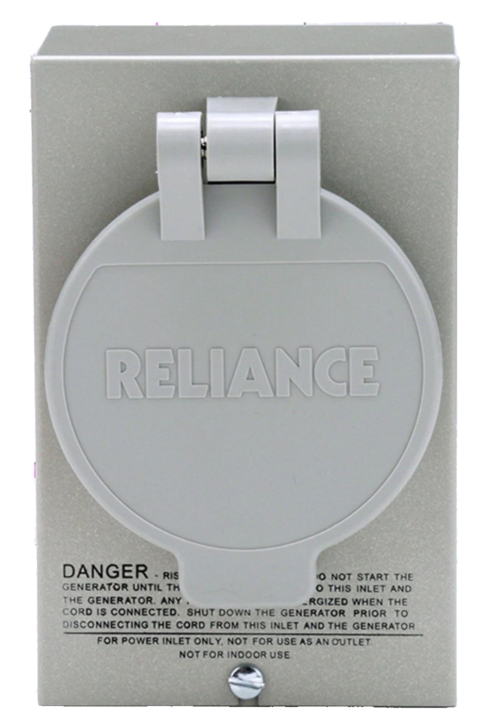 Reliance Controls 30 Amp Power Inlet Box Model PB30 Generator to House Outlet